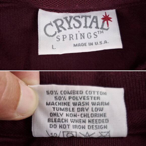 Hudson Valley Renegades Vintage Polo Shirt Logo Baseball Made USA Men's Large - Picture 6 of 11